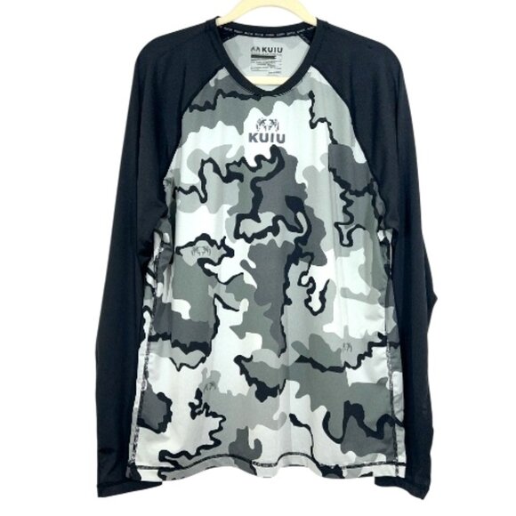 KUIU Coolmax Wicking camo LS Shirt Large Pre-Loved - Picture 1 of 5